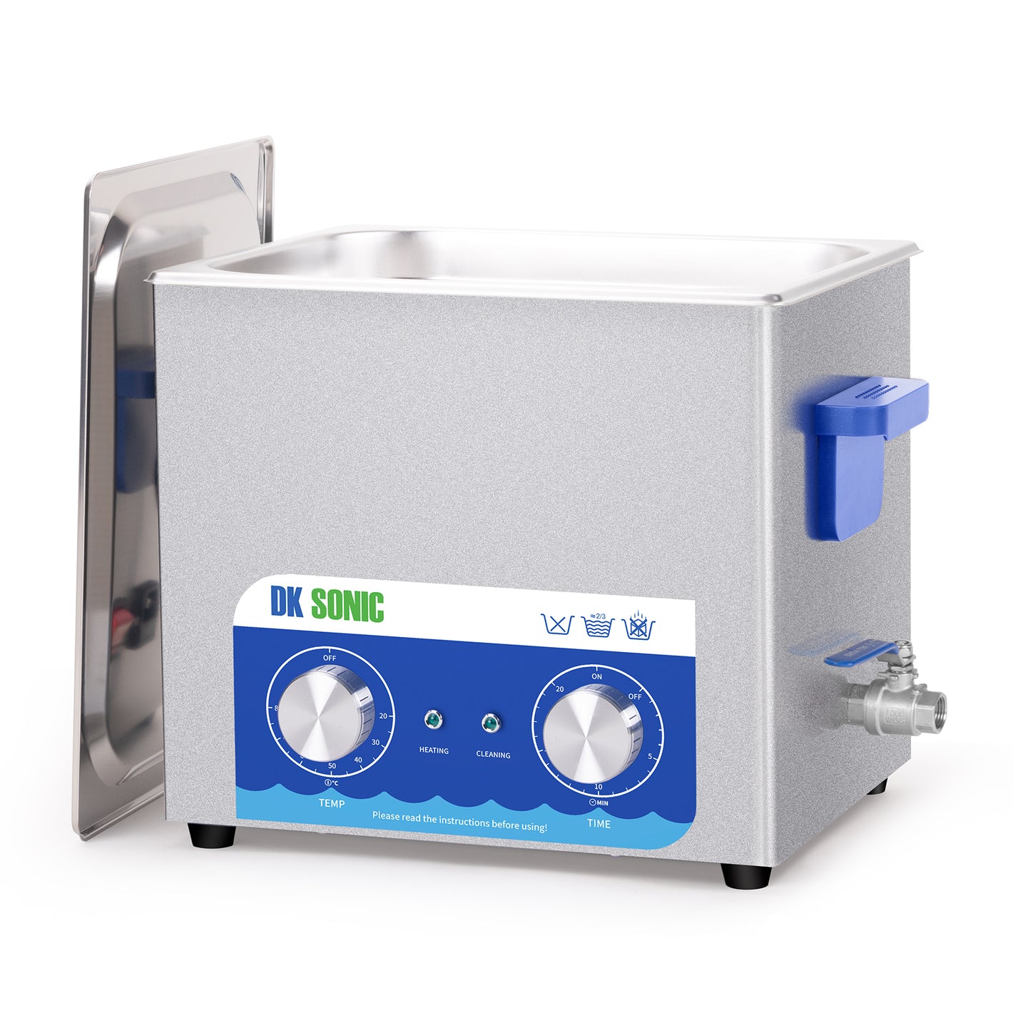 DK SONIC 10L Ultraschallreiniger, mechanischer Schall-Vergaserreiniger