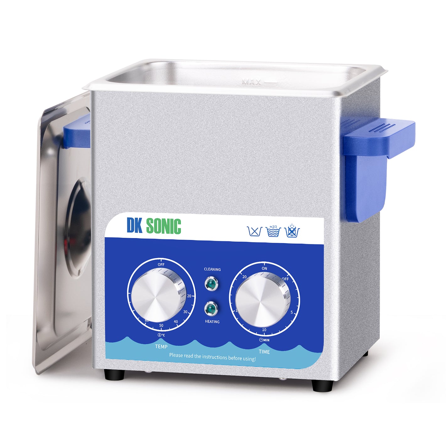 DK SONIC 2L Ultraschallreiniger, Mechanischer Sonic Schmuckreiniger