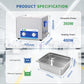 DK SONIC 15L Ultraschallreiniger, mechanischer Sonic Vergaserreiniger