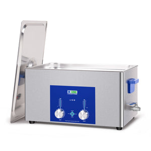 DK SONIC Industrial Ultrasonic Cleaner 22L,480W Commercial Sonic Cleaner with Encoded Timer,Heater&Basket, Multiple Functions for Carburetors, Motorcycle Engines, Chains