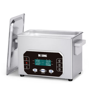 DK SONIC Professional Ultrasonic Cleaner 4L,120W Precision Ultrasonic Jewelry Cleaner with Smart Touch Control, Five Modes for Glasses,Chains,Watches,Coins (Include Basket)
