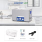 DK SONIC Industrial Ultrasonic Cleaner 30L 600W,Ultrasonic Carburetors Cleaner with Power Adjustable Function, Timer and Heater for Parts,Circuit Board,Chains Cleaning(Include Basket)