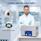 DK SONIC Ultraschallreiniger 30L 600W, Ultraschallvergaserreiniger mit intelligentem mechanischem Timer, Heizung und einstellbarer Leistungsfunktion für Vergaser, Motorradmotoren, Ketten