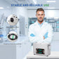 DK SONIC Ultraschallreiniger 4L,120W Ultraschallreinigungsgerät mit Timer, Heizung und Touch-Steuerung, vielseitig einsetzbar für Brillen, Ketten, Uhren (inkl. Korb)